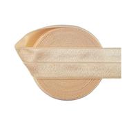 50/100 Yard 1 Pollice 25 Mm Solido Foldover Elastico Foe Spandex Raso Cravatta Fascia Vestito Cucito Trim 8 45 Yarde