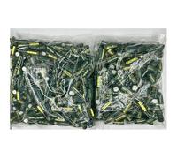 50-1000pcs 10V 16V 25V 35V 50V 400V Aluminum Capacitor 100UF 220UF 330UF 470UF 680UF 1000UF 2200UF 3300UF NWPNLXEA(10V470UF 1000PCS)