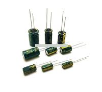 50-1000pcs High Frequency Low Aluminum Capacitor 10V 16V 25V 35V 50V 400V 100UF 220UF 330UF 470UF 680UF 1000UF 2200UF 3300UF EKFBQBGW(16V3300UF 200PCS)