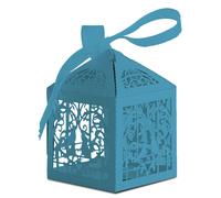 50-100pcs Lusso Festa Matrimonio Favore Scatola Taglio Laser Amore Cuore Dolce