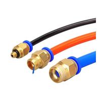 50/100PCS Pneumatic Air Connector Fitting PC 4/6/8/10/12mm Maschio Thread 1/8 1/4 3/8 1/2 Hose Fittings 4-m5 Tubo Quick Connectors(PC8mm-1I4)