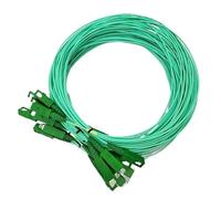 50/100PCS SC-SC Single Mode G657A2 Simplex 1.6mm Cavo Patch in Fibra Ottica LSZH Fabbrica OEM Marca 1.5M(50PCS G657A2)