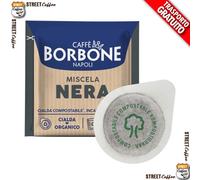 50 150 300 600 900 1200 Cialde Capsule ESE 44 mm Caffè Borbone Miscela Nera Nero