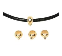 50/150 pz Pendenti E Ciondoli Bail Foro Grande Acrilico Bead Clip di Chiusura Del Pendente Catenacci Ganci Perline Del Distanziatore Per Gioielli FAI DA TE Che Fanno-10x13mm oro-50 pz