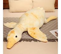 50-160 cm gigante oca peluche bambola grande anatra morbido cuscino per dormire per bambini e ragazze (giallo, 130 cm)