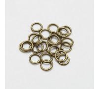 50-200 pezzi/lotto 3-20 mm Anelli di congiunzione aperti in oro rosa Anelli divisi Connettori per la creazione di gioielli fai da te Accessori fai da te - Bronzo antico - 5 mm x 200 pezzi
