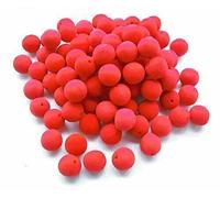 50-250 Pcs Performance Circus Foam Red Nose Sponge Clown Cosplay Props Red Ball