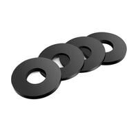 50-300 pezzi Guarnizione piatta 1/2,5 mm Anelli di tenuta Guarnizioni in gomma nitrilica Guarnizione elastica(ID6xOD9xH1-200pcs)
