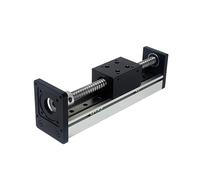 50-300mm Corsa Effettiva CNC Guida Lineare Stage Rail Motion Slide Table Vite A Ricircolo Di Sfere Modulo Attuatore Stampante 3D(1204 Ballscrew,50 Stroke)