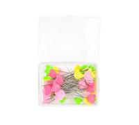 50/300pcs Spilli for sartoria Ricamo Patchwork Strumenti Spilla fissa Pulsante Patchwork Spille for cucito fai da te Accessori di posizionamento(Style 06,50PCS)