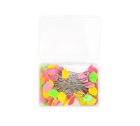 50/300pcs Spilli for sartoria Ricamo Patchwork Strumenti Spilla fissa Pulsante Patchwork Spille for cucito fai da te Accessori di posizionamento(Style 07,200PCS)