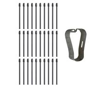 50/40/30/20/10pcs Pennini Strizzatoio Accessori Penna Pennini Punte e Clip Standard Pennini Punta per Penna 133 Penna Clip