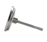 50-400℃/94-1000 °F Termometri da forno per alimenti Griglie di carne in acciaio inox M8x1 Discussione Rotonda Quadrante Misuratore di temperatura Misuratore di temperatura