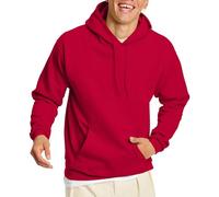 50/50 con cappuccio 224 gram, Deep Red, Large