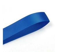 50 57 63 75 89 100 mm 100 iarde/lotto Nastri blu per decorazioni per feste e matrimoni Fiori di rosa fatti a mano Nastro di raso double face - blu elettrico 352-75 mm