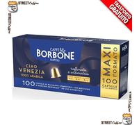 50 600 Cialde Capsule Borbone Nespresso ALLUMINIO Miscela Napoli Palermo Venezia