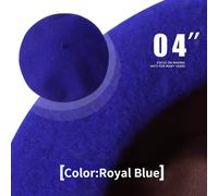 50-60cm Big Testa Berretto di Lana da Donna per Coppola Maglia 100% Cashmere New