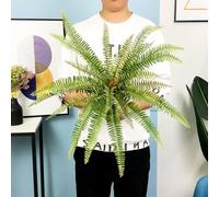 50/65cm Grande Artificiale Felce Tropicale Palma Pianta Casa Veranda Patio