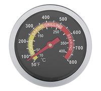 50~800 ℉ Termometro per Barbecue in Acciaio Inossidabile, Termometro per Termometro per Barbecue per Cottura Barbecue, Asta del Termometro da 7 Cm, Diametro della Faccia da 2,4
