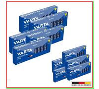 50 AA Stilo+50 AAA Ministilo PILE ALCALINE BATTERIE VARTA INDUSTRIAL PRO Germany