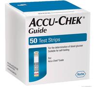 50 Accu-chek Guide strisce reattive diabete test glucosio scadenza: 6-2027