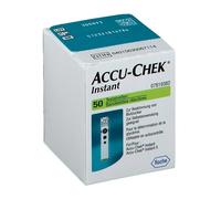 50 Accu-chek Instant strisce reattive diabete test glucosio scadenza: 02-2027