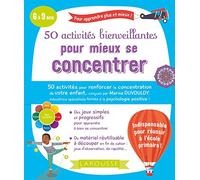 50 activités bienveillantes pour mieux se concentrer