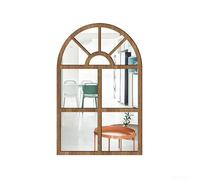 50 adesivi da parete 8 x 78 74 cm con finestra imitazione in legno, per la decorazione della casa in soggiorno e corridoio