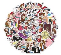 50 adesivi Gravity Falls, motivo: cartoni animati, adesivi in vinile, impermeabili, per laptop, chitarra, bagagli, skateboard, adolescenti e adulti