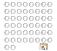 50 adesivi NFC Tag Sticker, NFC Ntag213 riscrivibili NFC Chip, carte NFC programmabili 144 byte memoria NFC Chip NFC Card, adesivi NFC per tutti i telefoni e dispositivi abilitati NFC