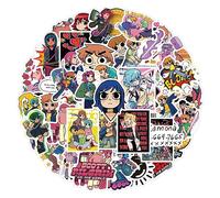 50 adesivi Scott Pilgrim per valigia, skateboard, laptop, computer, bottiglie d'acqua, auto, ragazzi, ragazze, decalcomania, impermeabile