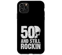 50 and still rockin | Rock'n'Roll Design per il 50° compleanno Custodia per iPhone 11 Pro Max