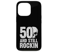 50 and still rockin | Rock'n'Roll Design per il 50° compleanno Custodia per iPhone 13 Pro