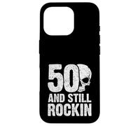 50 and still rockin | Rock'n'Roll Design per il 50° compleanno Custodia per iPhone 16 Pro