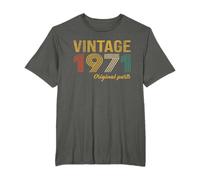 50 Anni Compleanno Donna Uomo Vintage 1971 Originale Regalo Maglietta
