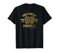 50° anniversario di George Clinton Parlamento Funkadelic Maglietta