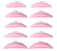 50 aste per sollevamento ciglia, cuscinetti in silicone per kit di riccioli permanenti, cuscinetti per ciglia in silicone per strumenti di trucco per ciglia, cuscinetti per sollevamento ciglia