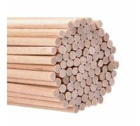 50 Bacchette Stecconi rotondi in bamboo per ZUCCHERO FILATO da 40 cm diametro 5mm