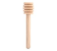 50 Bastoncini per Mestolo per Miele, Bastoncini per Agitatore per Miele in Mini Barattolo di Legno, Bastoncini per Mestolo a Nido D'ape Bacchetta per Miele per Erogare Barattolo di Miele e(10 cm)
