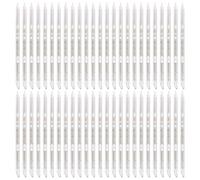 50 bastoncini spingi cuticole per cuticole, manicure e pedicure, per la pulizia delle unghie