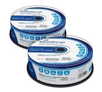 50 BD-R Blu-Ray MediaRange MR515 25GB 6x Fullsurface Printable