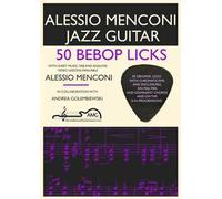 50 bebop licks. Jazz guitar book with free video lessons included