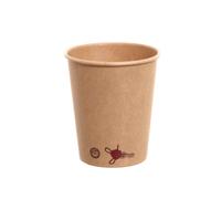 50 Bicchieri di cartoncino Ceralacca per bevande calde 250 ml