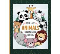 50 Big Animal Designs: A Jumbo Coloring Book for Relaxation and Fun