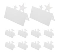 50 biglietti d'auguri vuoti: biglietti d'invito con ritaglio a forma di