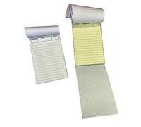 50 Blocchi Comande a 2 copie10x17 cm - 100 fogli a blocco auto copianti per ristorante pub bar pizzeria con righe