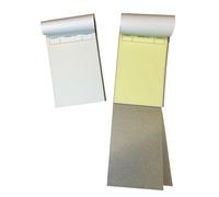 50 Blocchi Comande a 2 copie10x17 cm - 100 fogli a blocco auto copianti per ristorante pub bar pizzeria senza righe
