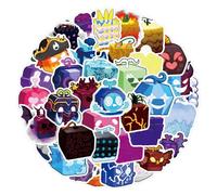 50 BloxFruit Adesivi Game Figura Vinile DIY BloxFruit Artbook Impermeabile Per Computer Skateboard Bagagli Auto Bici