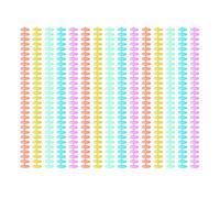 50 Bobine di Rilegatura A Spirale in Plastica, Spirali di Rilegatura Ad Ane1215