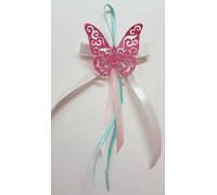 50 Bomboniere segnaposto farfalla butterfly nastro matrimonio comunione confetti